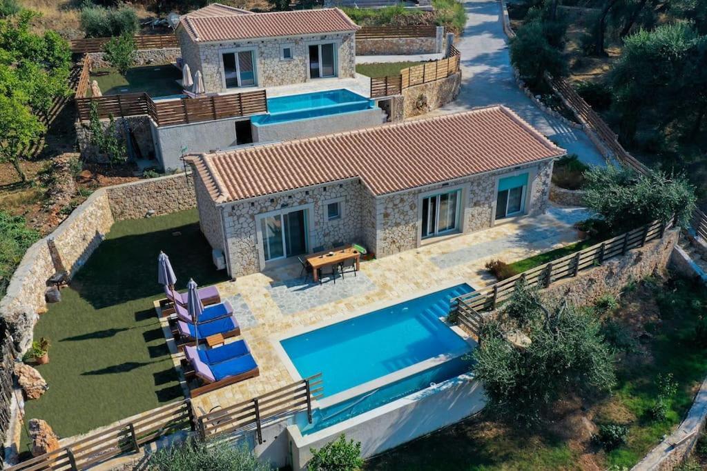 Villa Di Pietra II Liapades Eksteriør billede